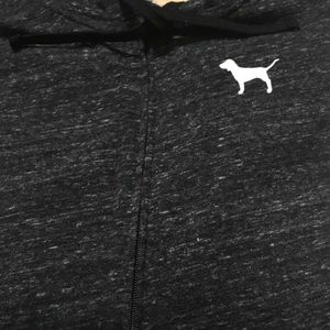 Pink by Victoria’s Secret dark gray hoodie